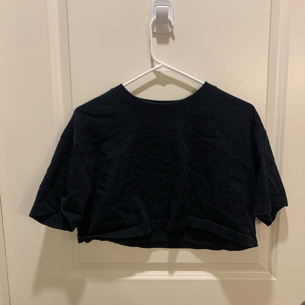 Zara Black Crop Top